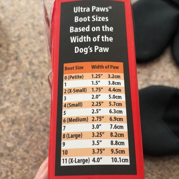 Ultra Paws Durable Dog Boots Size 8/L Black - Picture 5 of 13